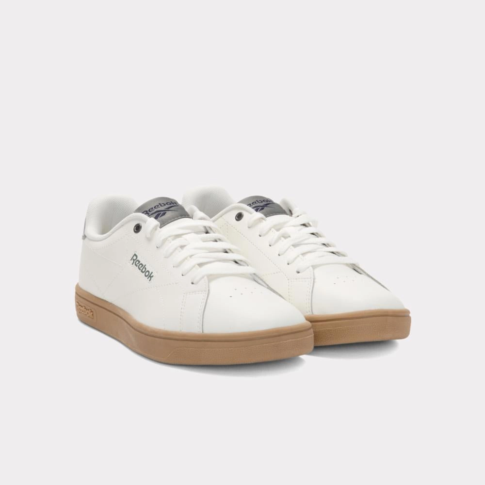 Travel Step-On Glide Layer Reebok Footwear Men Court Clean Shoes CHALK/DARKFOG/VECTORNAVY