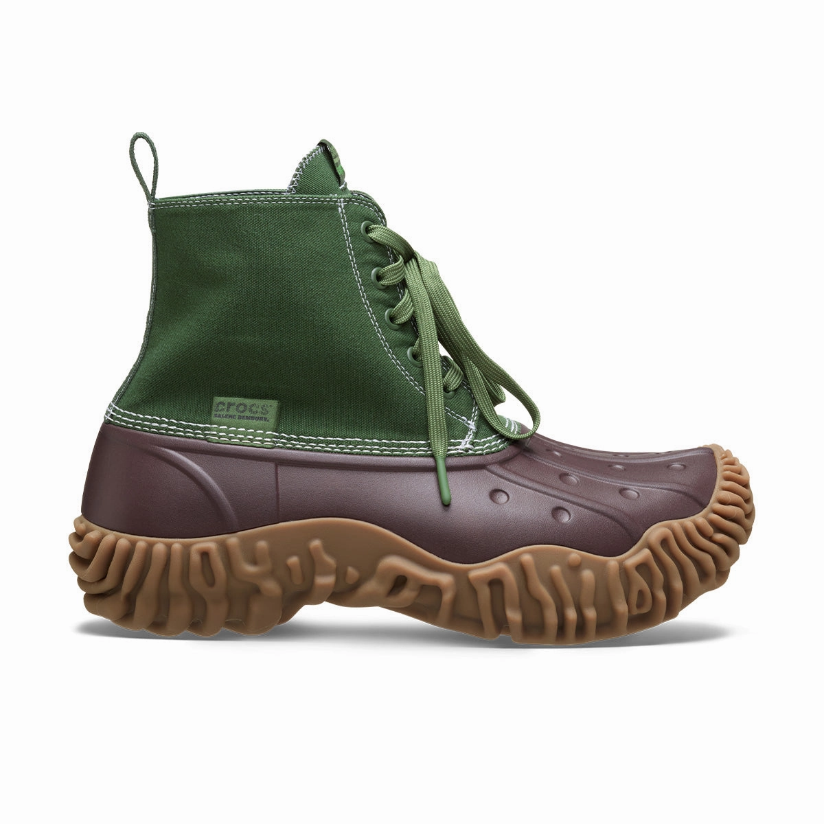   Salehe Bembury Cypress Duck Boot 'Mallard' High Cushion