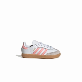 Bush Step Toddlers Samba OG EL 'White Semi Pink Spark'