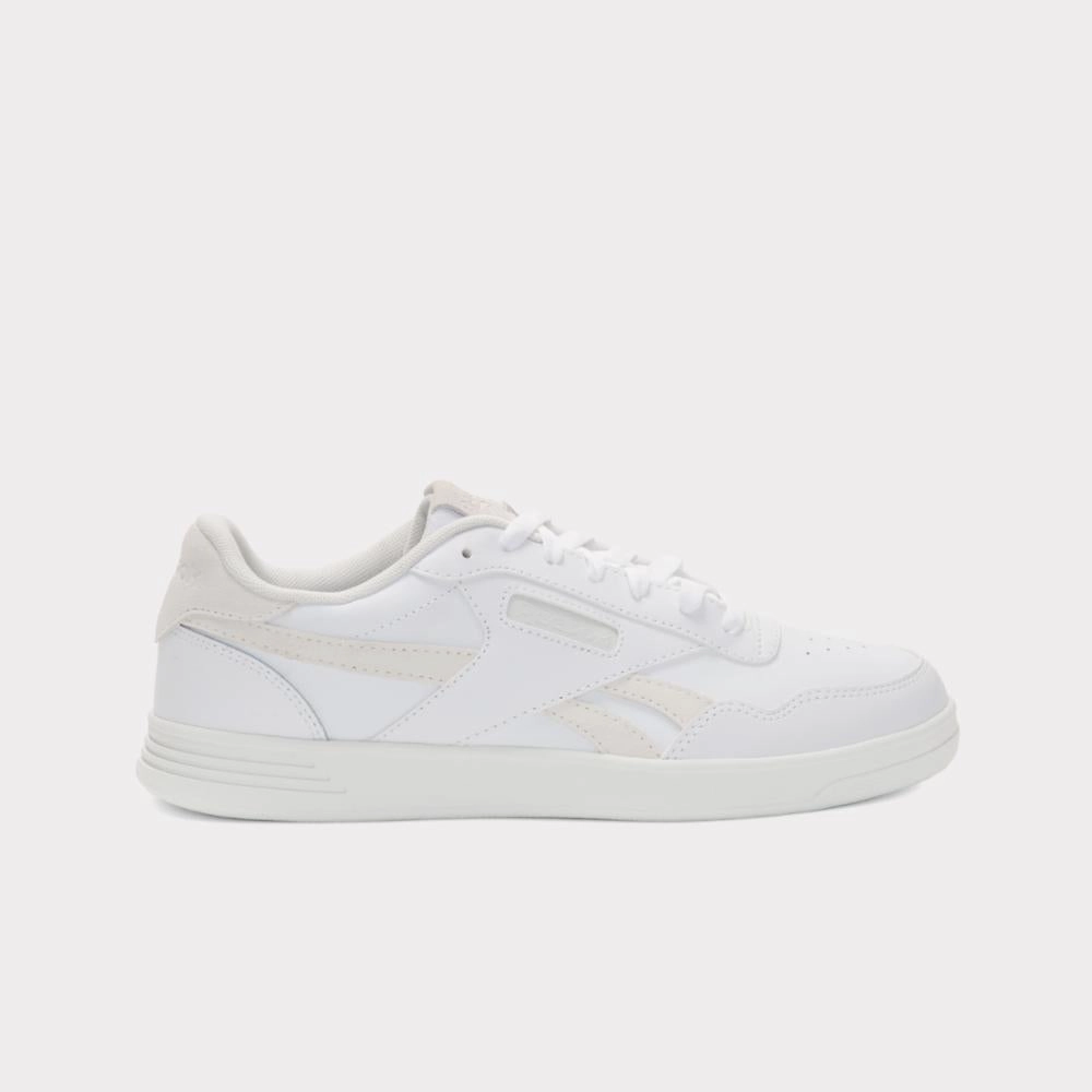 Versatile Footwear Cloud Feel Reebok Footwear Men Reebok Court Advance Shoes FTWRWHITE/BARELYGREY/MOON