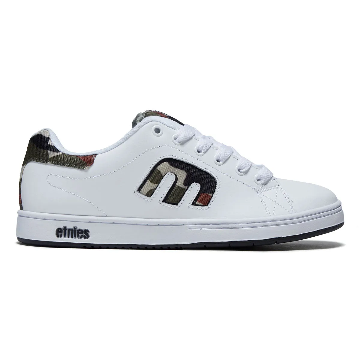 Etnies Callicut Shoes - White/Camo Cushioned Comfort Breathable wear