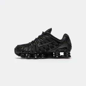 Womens Shox TL - Black/Black-Metallic Hematite-Max Orange Modern Walk