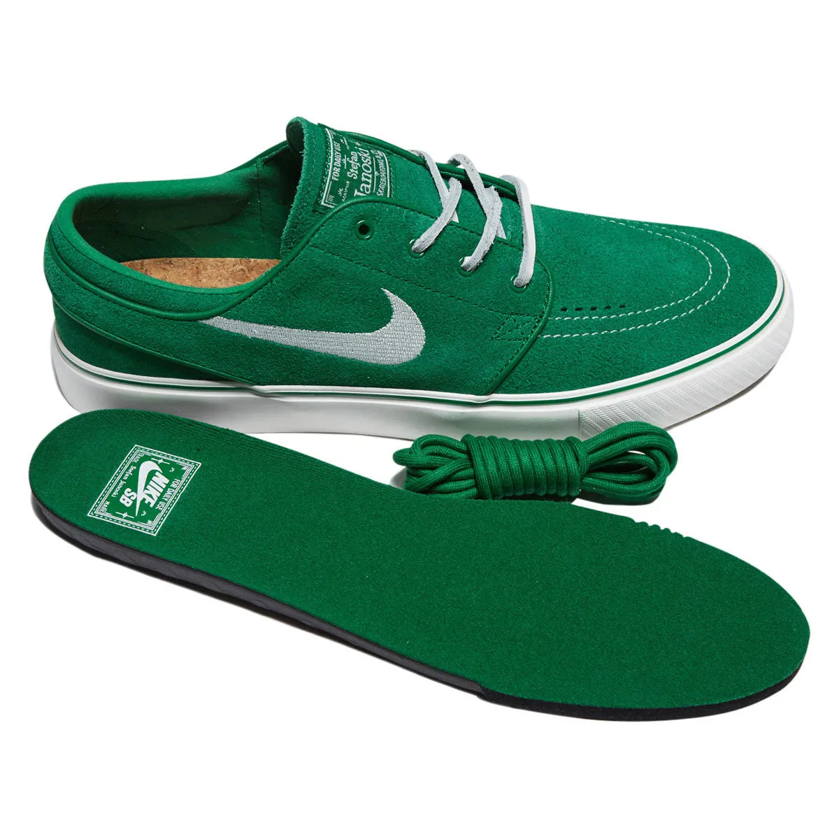Urban Comfort Nike SB Zoom Janoski OG  Shoes - Pine Green/Sail