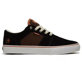 Etnies Barge Ls Shoes - Black/Brown Minimal Style