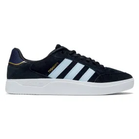 Adidas Tyshawn Low Shoes - Core Black/Clear Sky/Navy Modern Wear