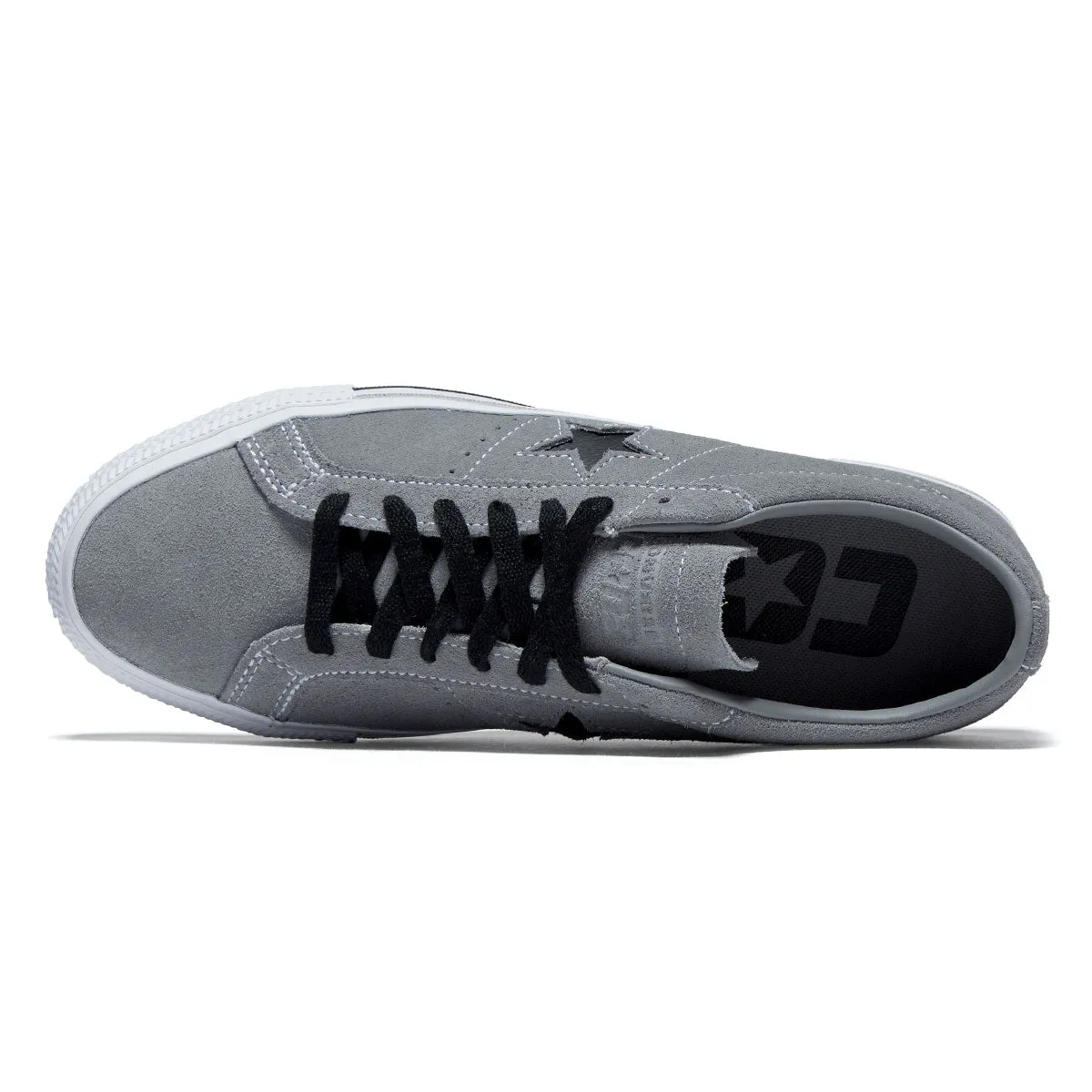 Urban Strike Converse One Star Pro Ox Shoes - Classic Grey/Black/White