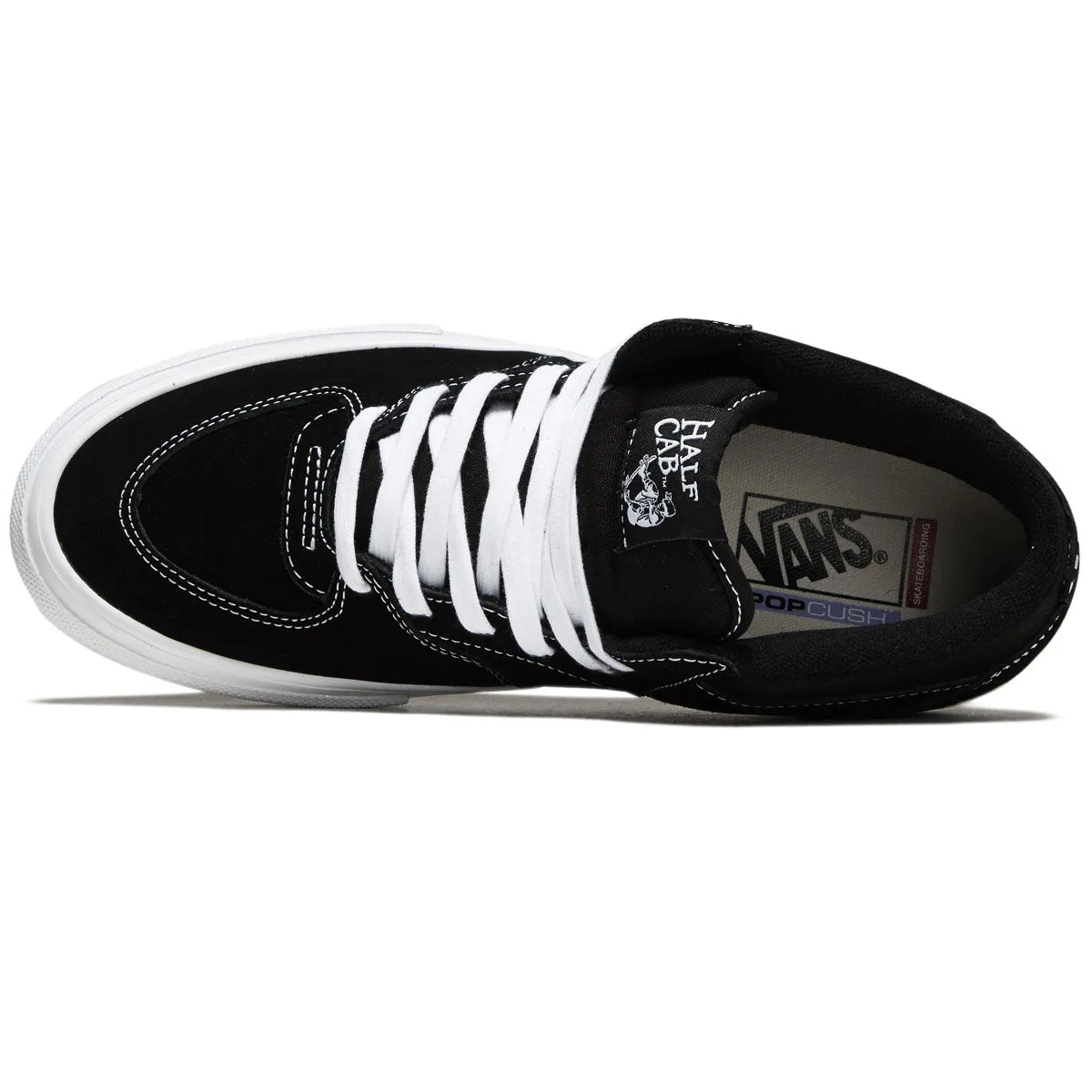 Urban Strike Vans Skate Half Cab Shoes - Black/White
