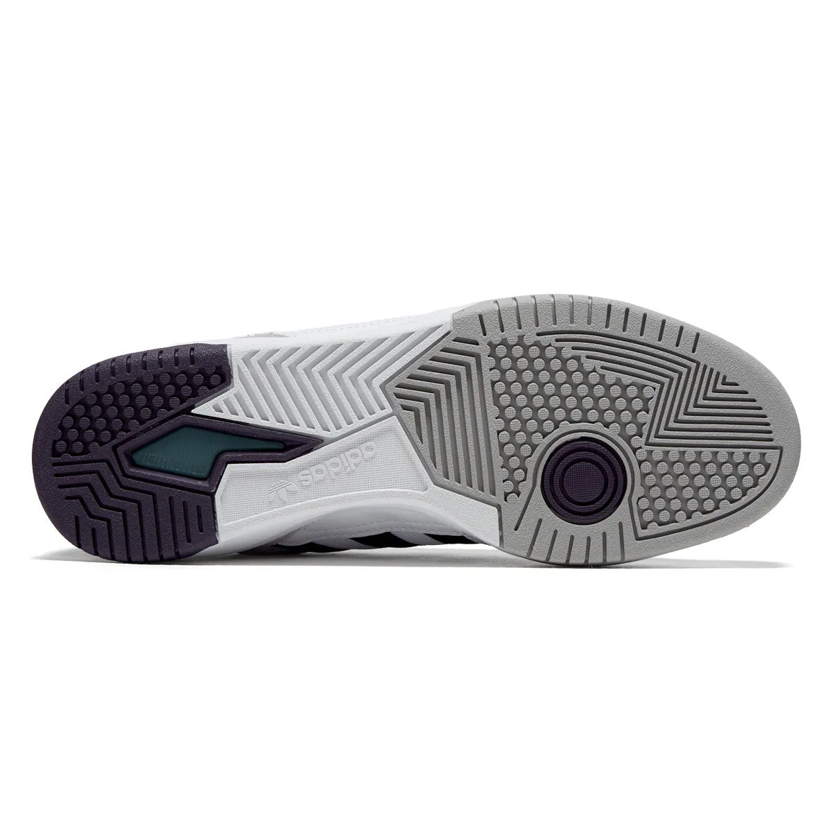 Urban Tough Adidas Tekkira Cup Shoes - Ftwr White/Core Black/Aura Plum