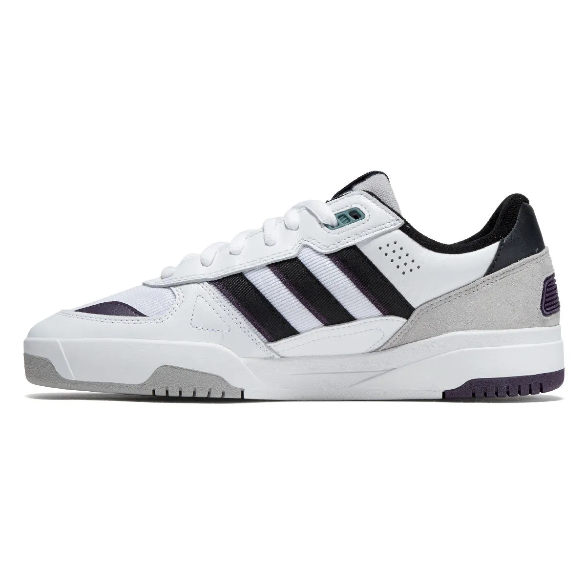 Urban Tough Adidas Tekkira Cup Shoes - Ftwr White/Core Black/Aura Plum