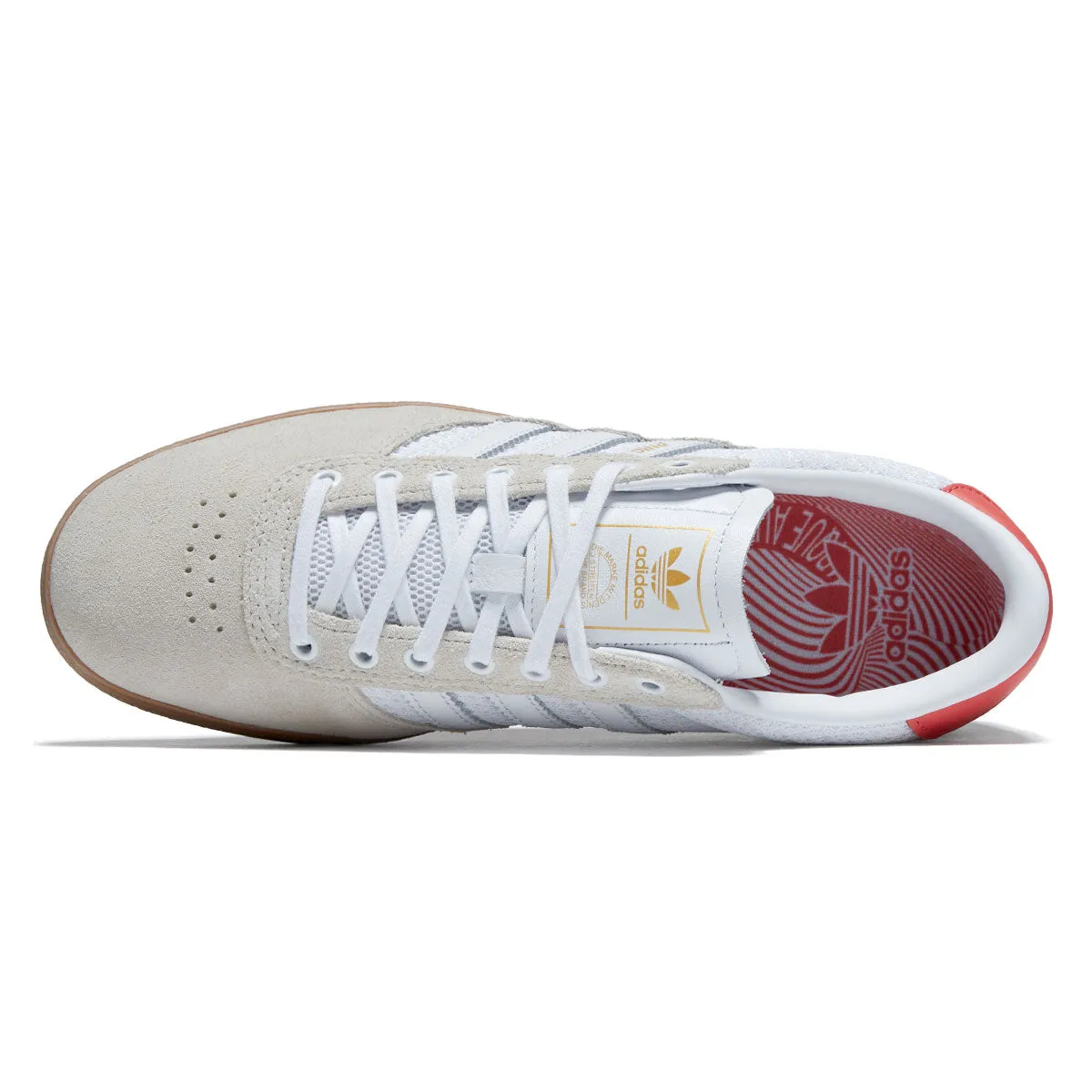 Urban Walk Adidas Puig Indoor Shoes - Wonder White/Ftwr White/Gum