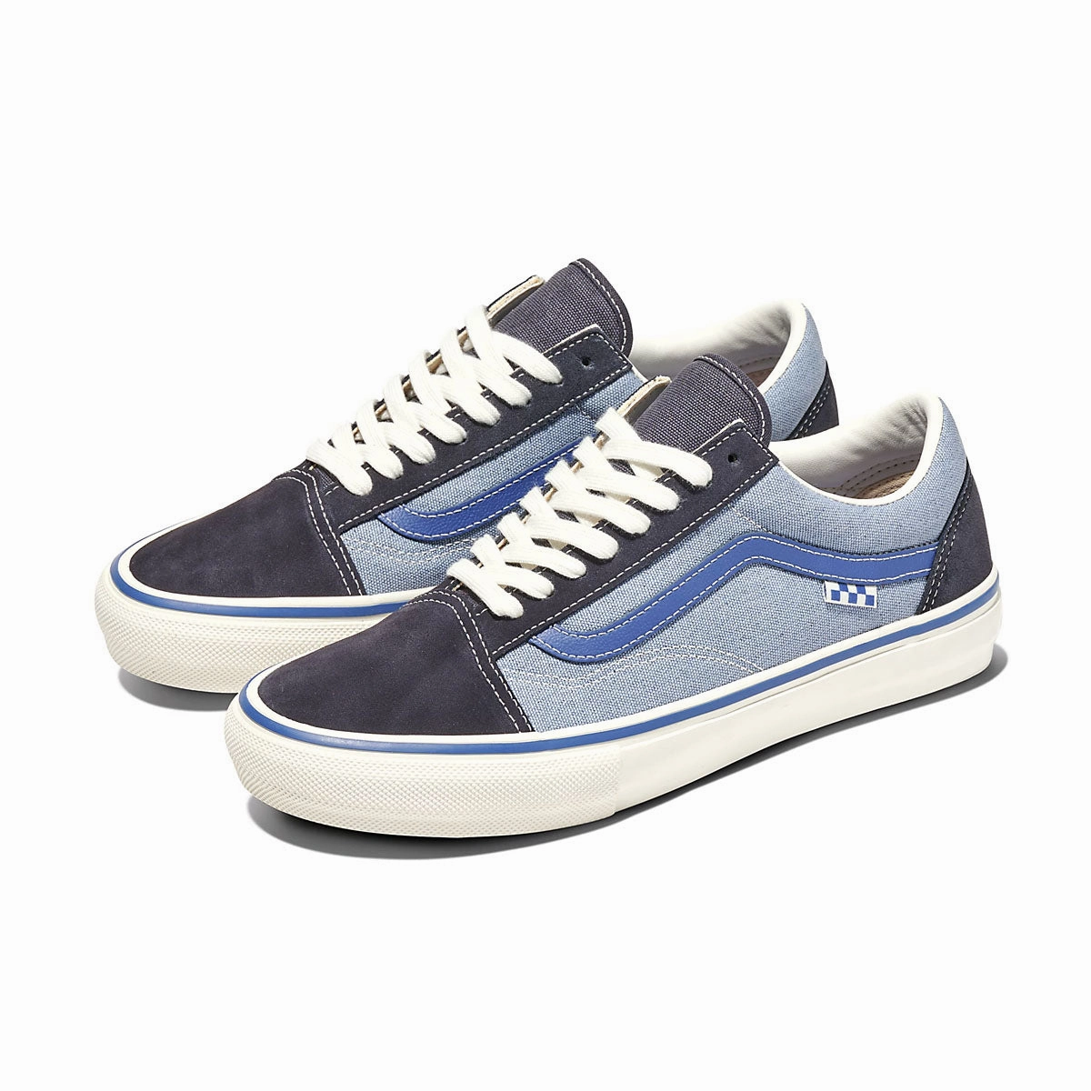 Urban Cushion   Elijah Berle Skate Old Skool 'Dusty Blue'