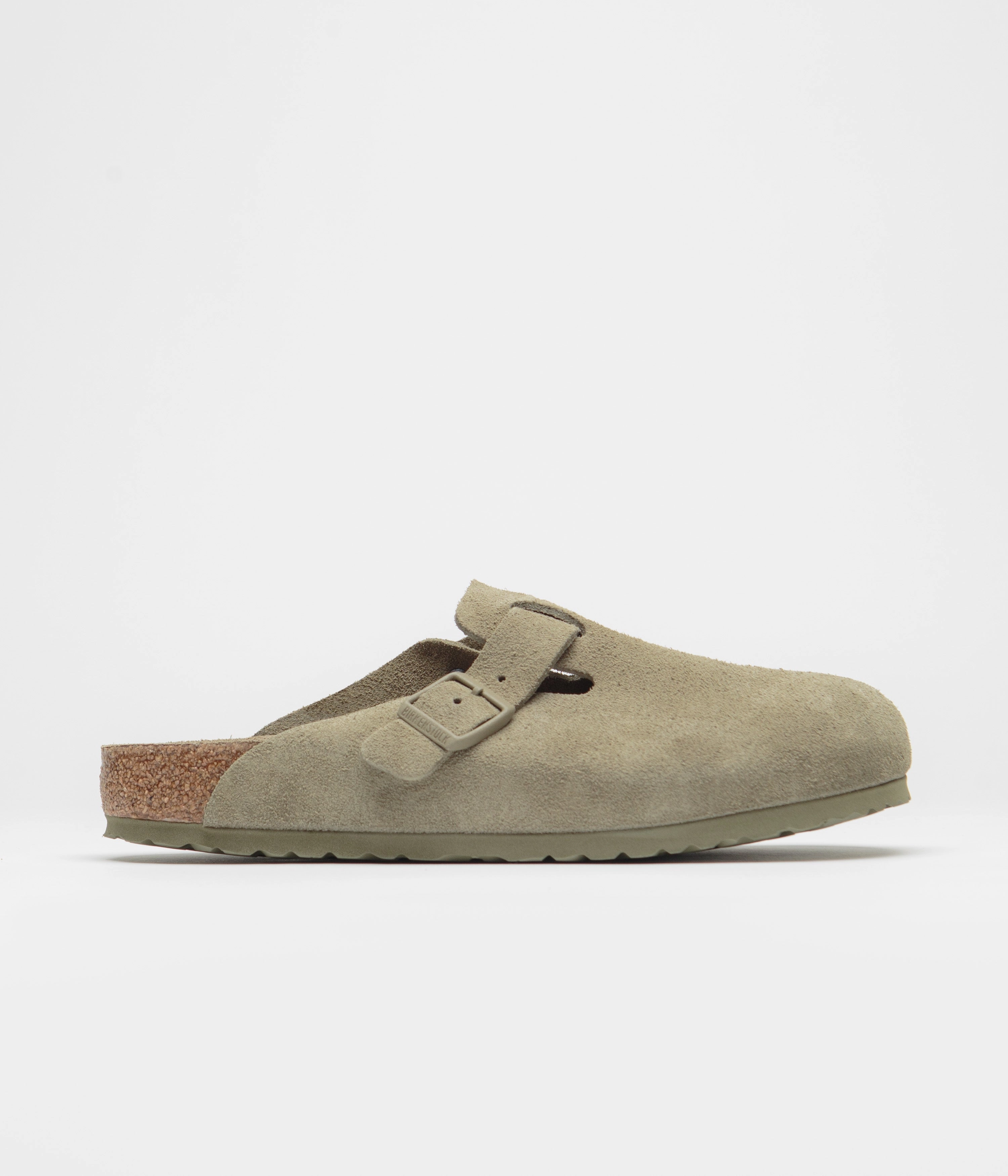 Fashion Lifestyle Sandals Classic Lifestyle Sandals Birkenstock Boston BS Sandals - Faded Khaki