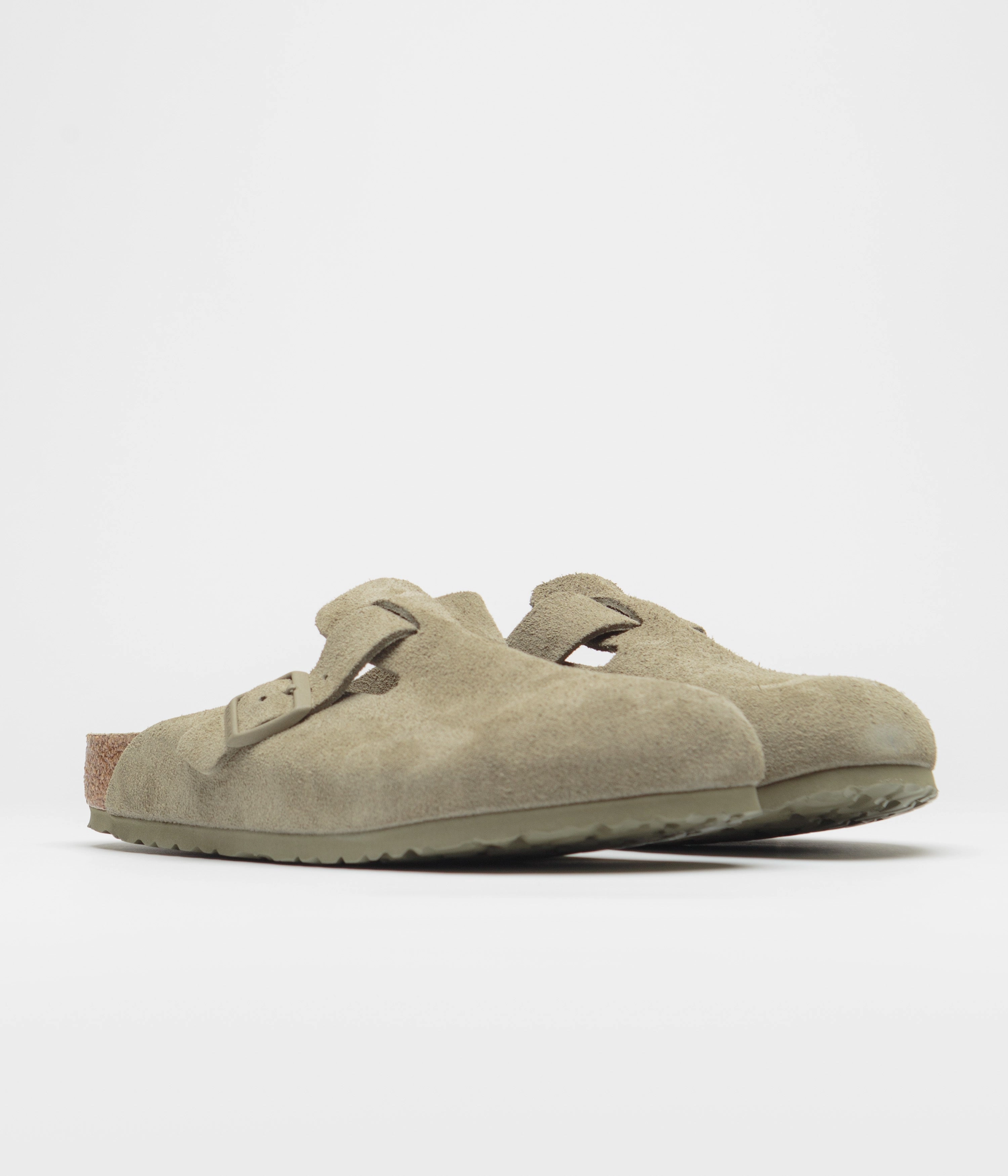 Urban Fit Birkenstock Boston BS Sandals - Faded Khaki