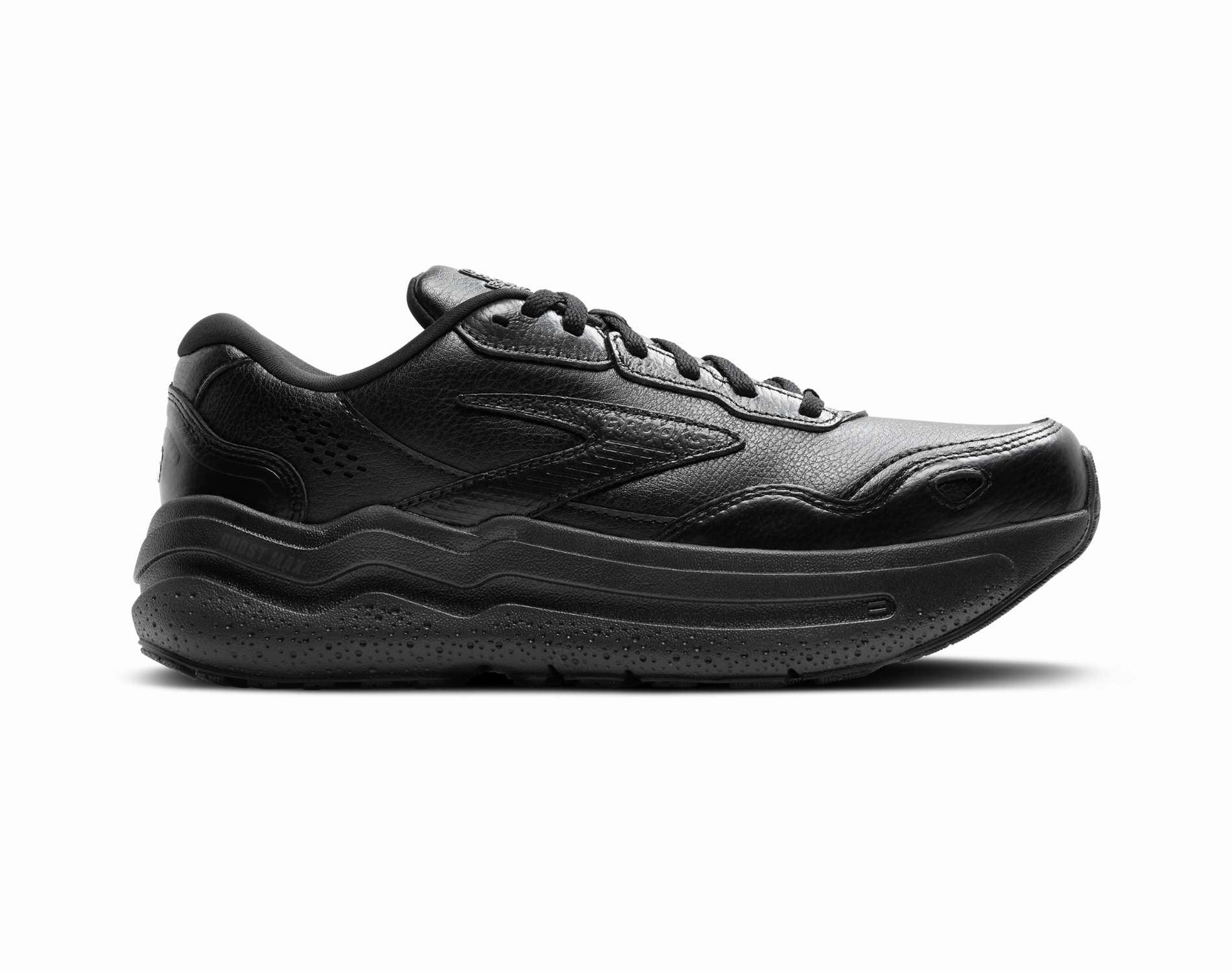 Urban Step Glide Brooks Ghost Max 2 Leather Mens Wide