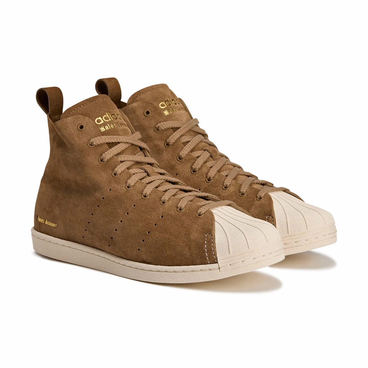 Urban Step-Out   Wales Bonner Superstar Hi 'Brown'