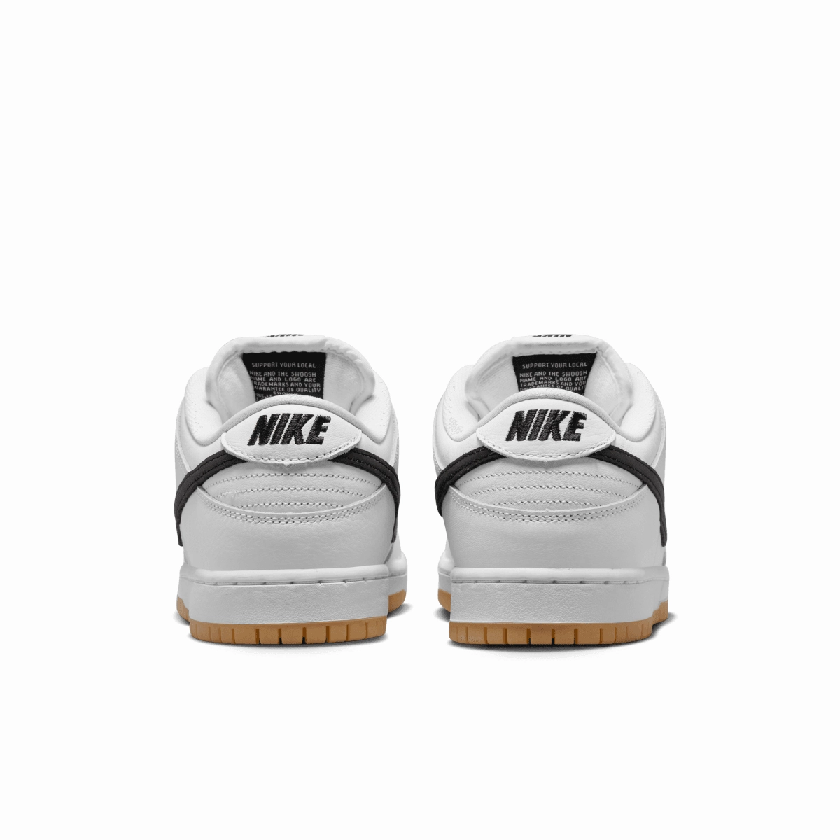Urban Walk SB Dunk Low Pro 'White Black Gum'