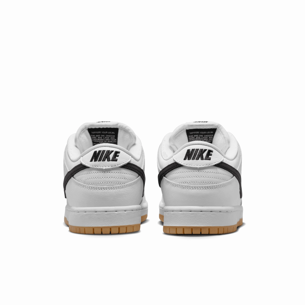 Urban Walk SB Dunk Low Pro 'White Black Gum'