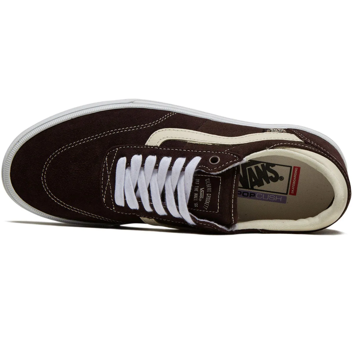 Vans Gilbert Crockett Shoes - Dark Brown Quick Core
