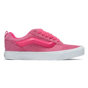 Vans Knu Skool Shoes - Nubuck Pink Glo Everyday Look