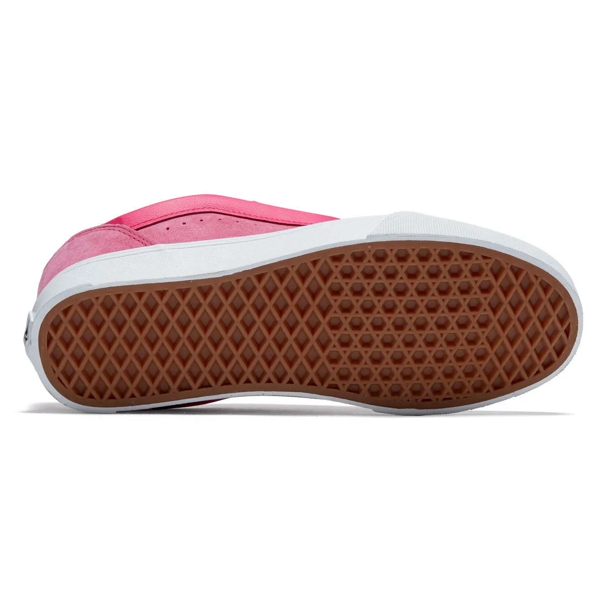 Vans Knu Skool Shoes - Nubuck Pink Glo Flexible Move