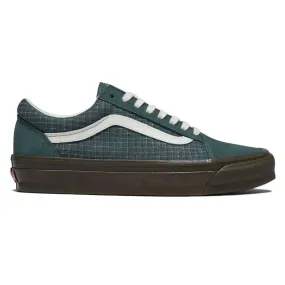 Vans Old Skool MTE Shoes - Washed Ripstop Dark Forest Custom Fit