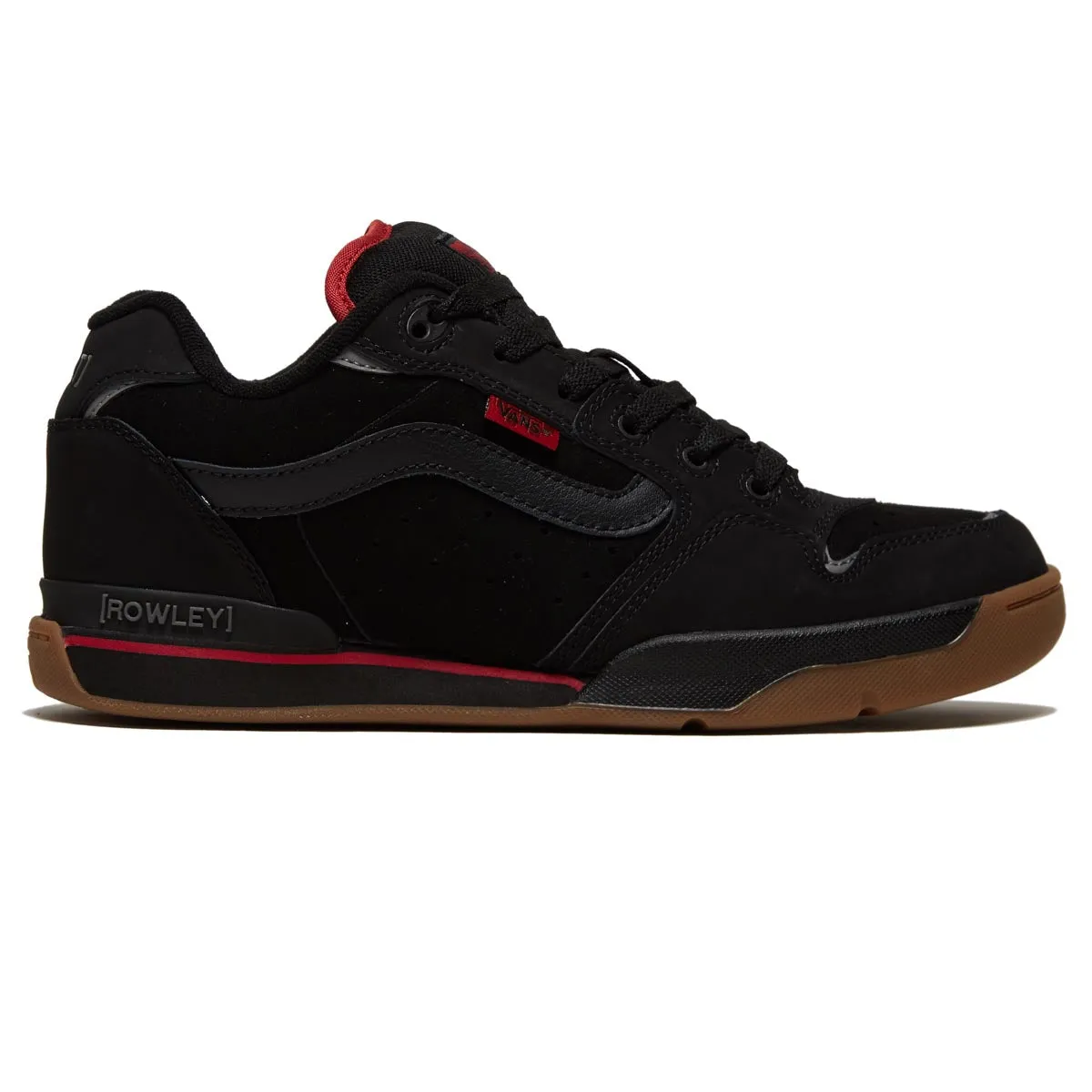 Ultra light Vans Rowley XLT Shoes - Black/Chili Pepper