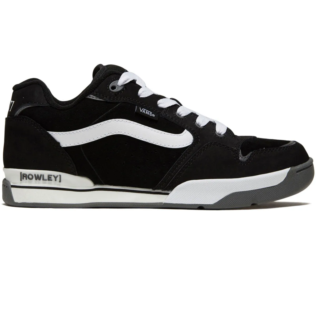 Performance Comfort Vans Rowley XLT Shoes - Black/White