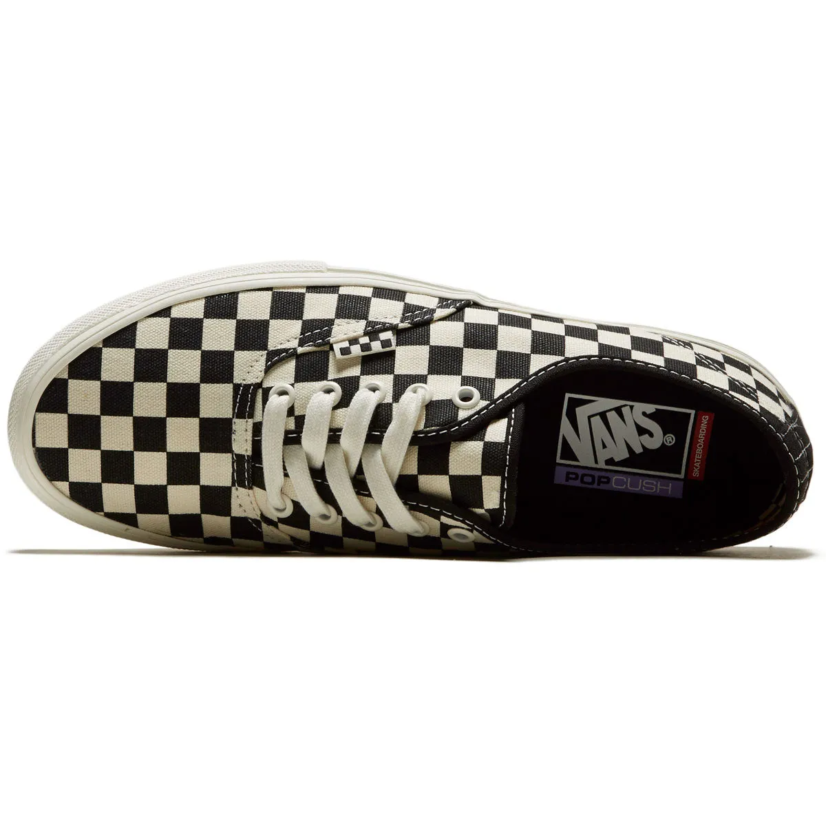 Vans Skate Authentic Shoes - Checkerboard Marshmallow Daily Comfort