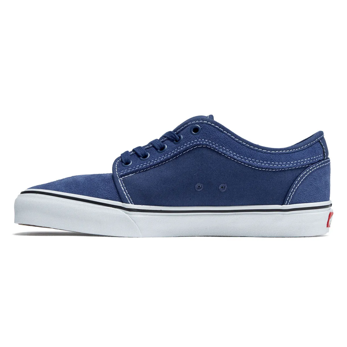 Vans Skate Chukka Low Shoes - True Navy Toe Jump