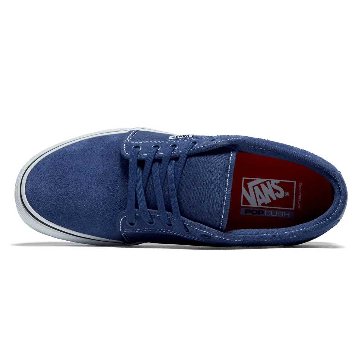 Vans Skate Chukka Low Shoes - True Navy Toe Jump