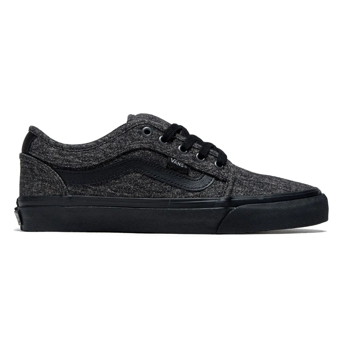 Vans Skate Chukka Low Sidestripe Shoes - Denim Charcoal/Black Urban Action Ride Flex Cushion