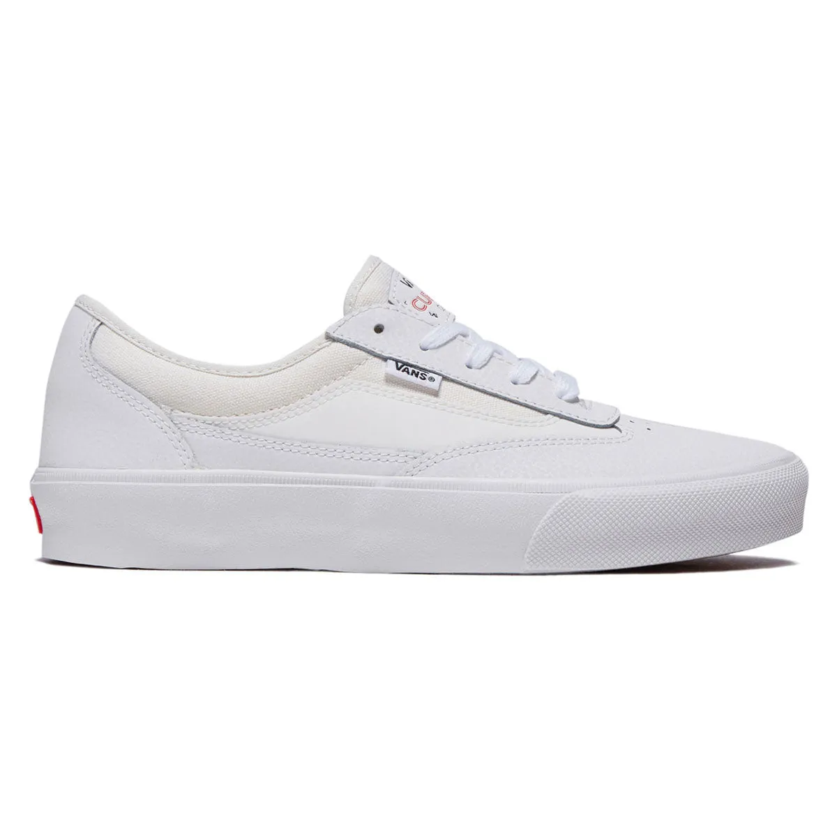 Long Wear Vans Skate Curren Caples Shoes - Blanc De Blanc
