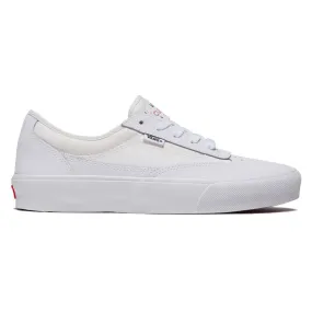 Long Wear Vans Skate Curren Caples Shoes - Blanc De Blanc