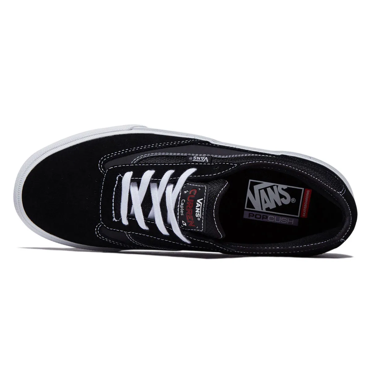 Vans Skate Curren Caples Shoes - Gum Black/White All weather