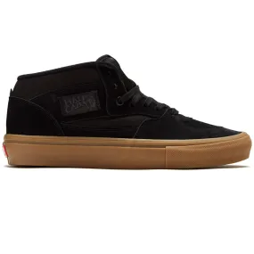 Vans Skate Half Cab Shoes - Black/Gum Strong Support