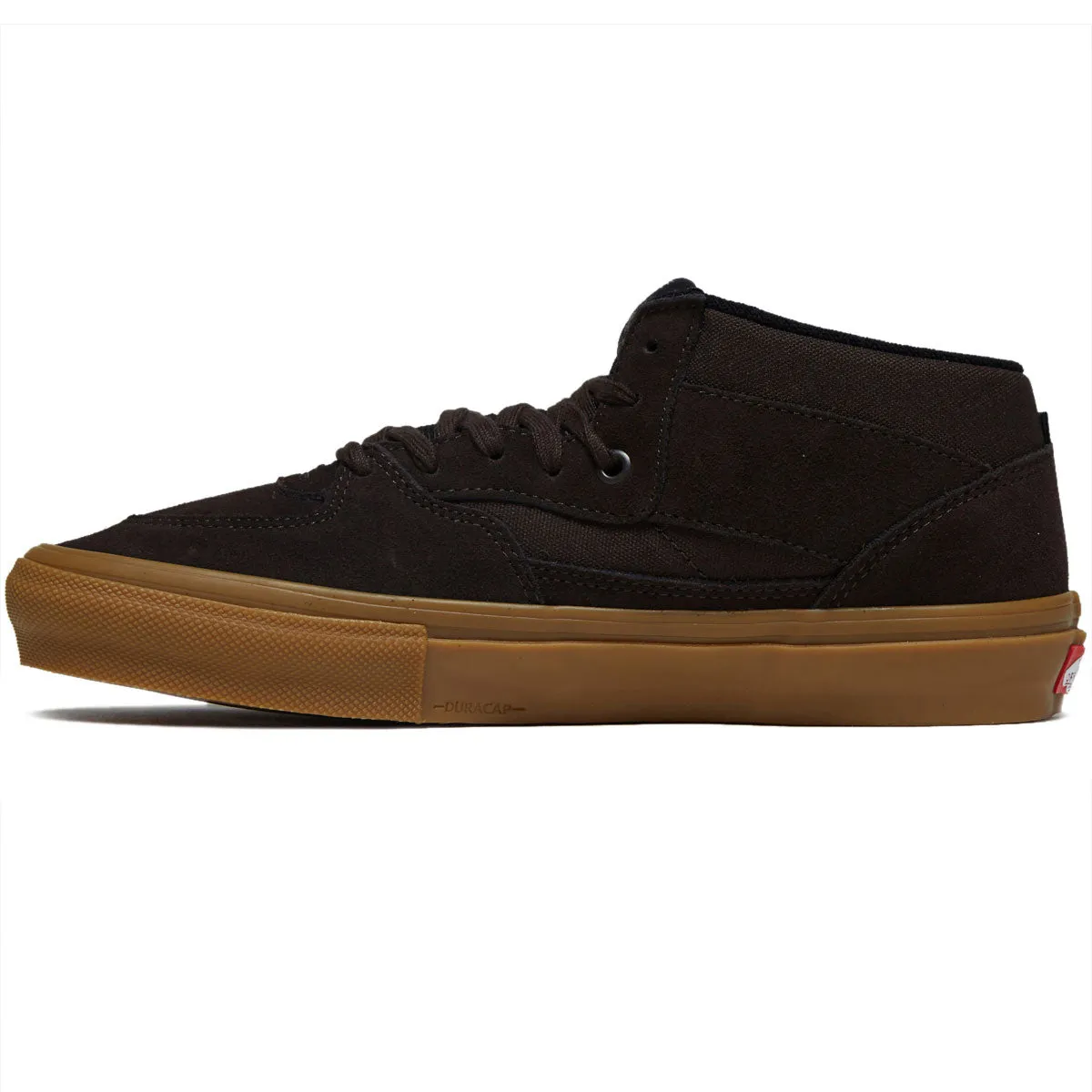 Vans Skate Half Cab Shoes - Brown Suede/Gum Quick Flow Pro