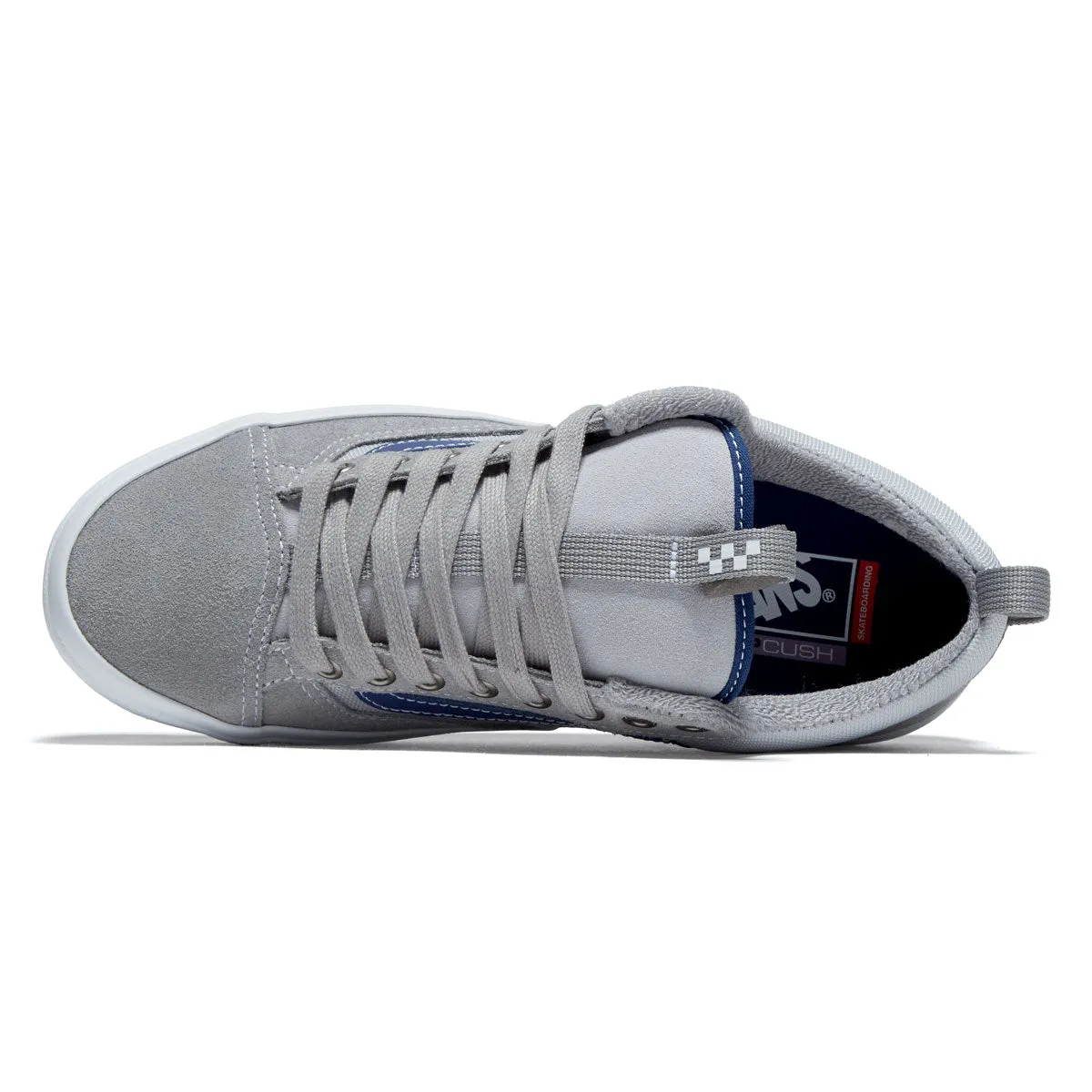Vans Skate Old Skool 36  Shoes - Grey/Blue High Traction