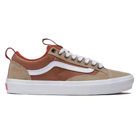 Skateboarding Comfort Athletic Touch Vans Skate Old Skool 36  Shoes - Khaki/Burnt Orange