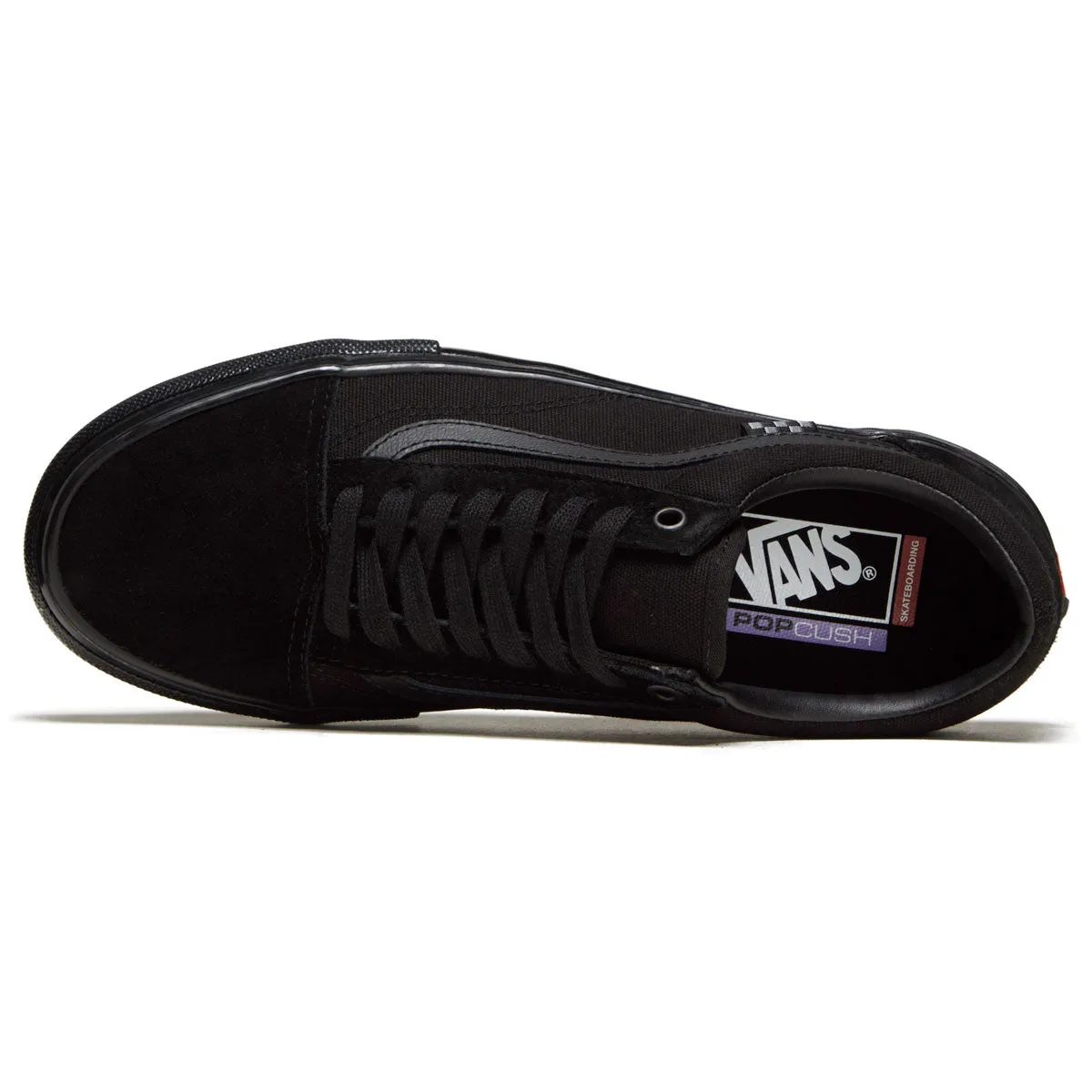 Vans Skate Old Skool Shoes - Black/Black Shock Boost