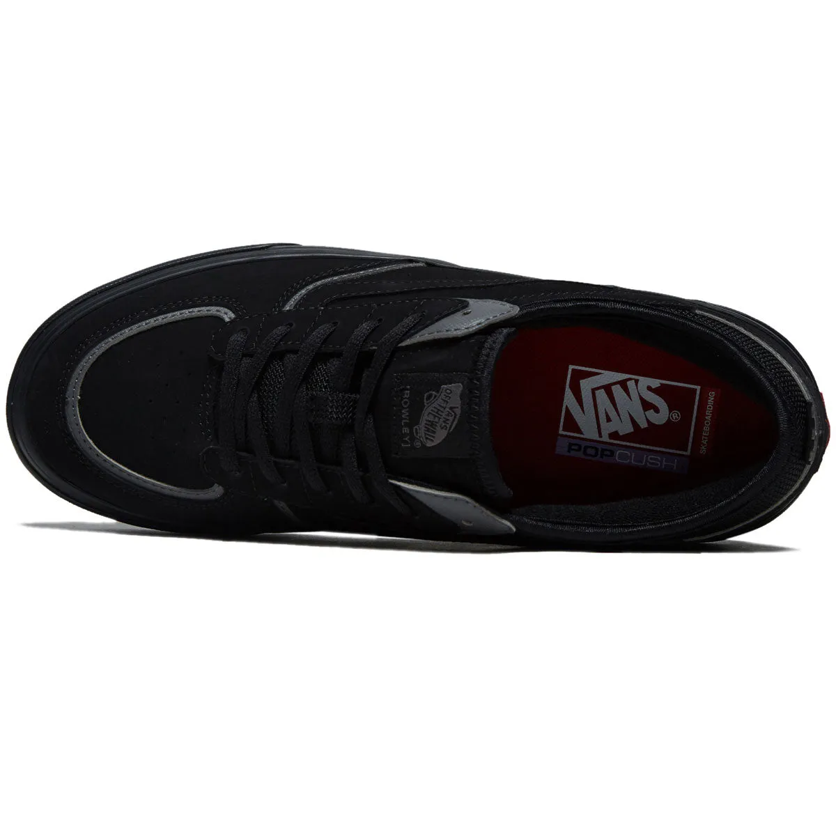 Vans Skate Rowley Shoes - Black/Pewter Soft Touch