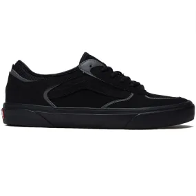Rapid Style Skate Lifestyle Vans Skate Rowley Shoes - Black/Pewter