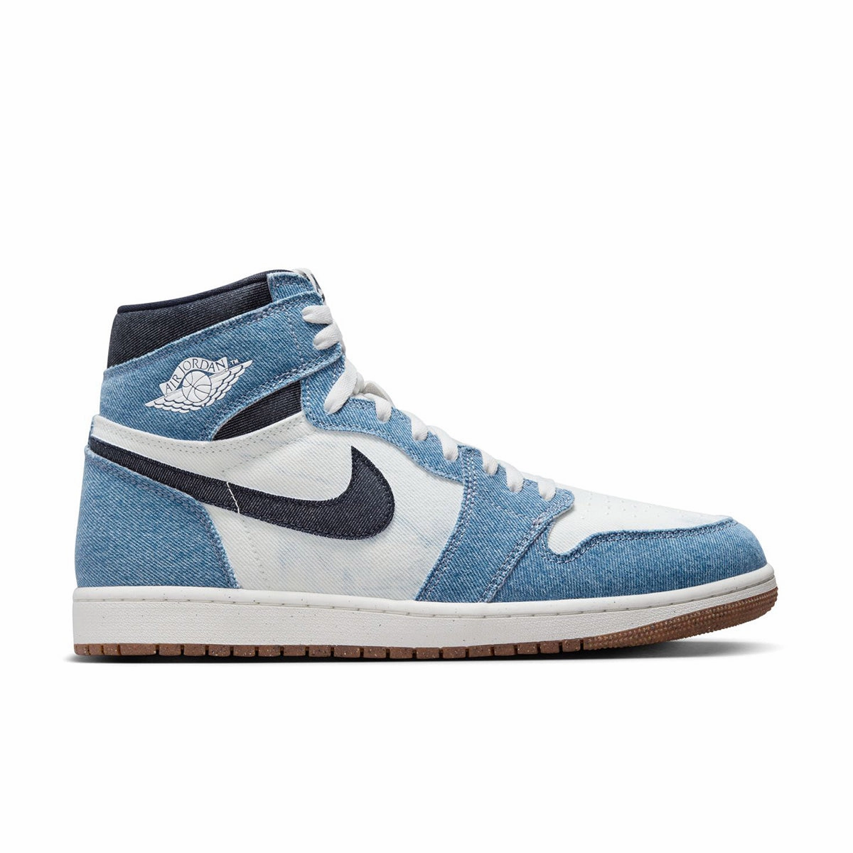 Neutral Tones Sporty Look Air Jordan 1 Retro High OG 'Denim'