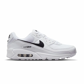 Wmns Air Max 90 'White Black' Stylish Support