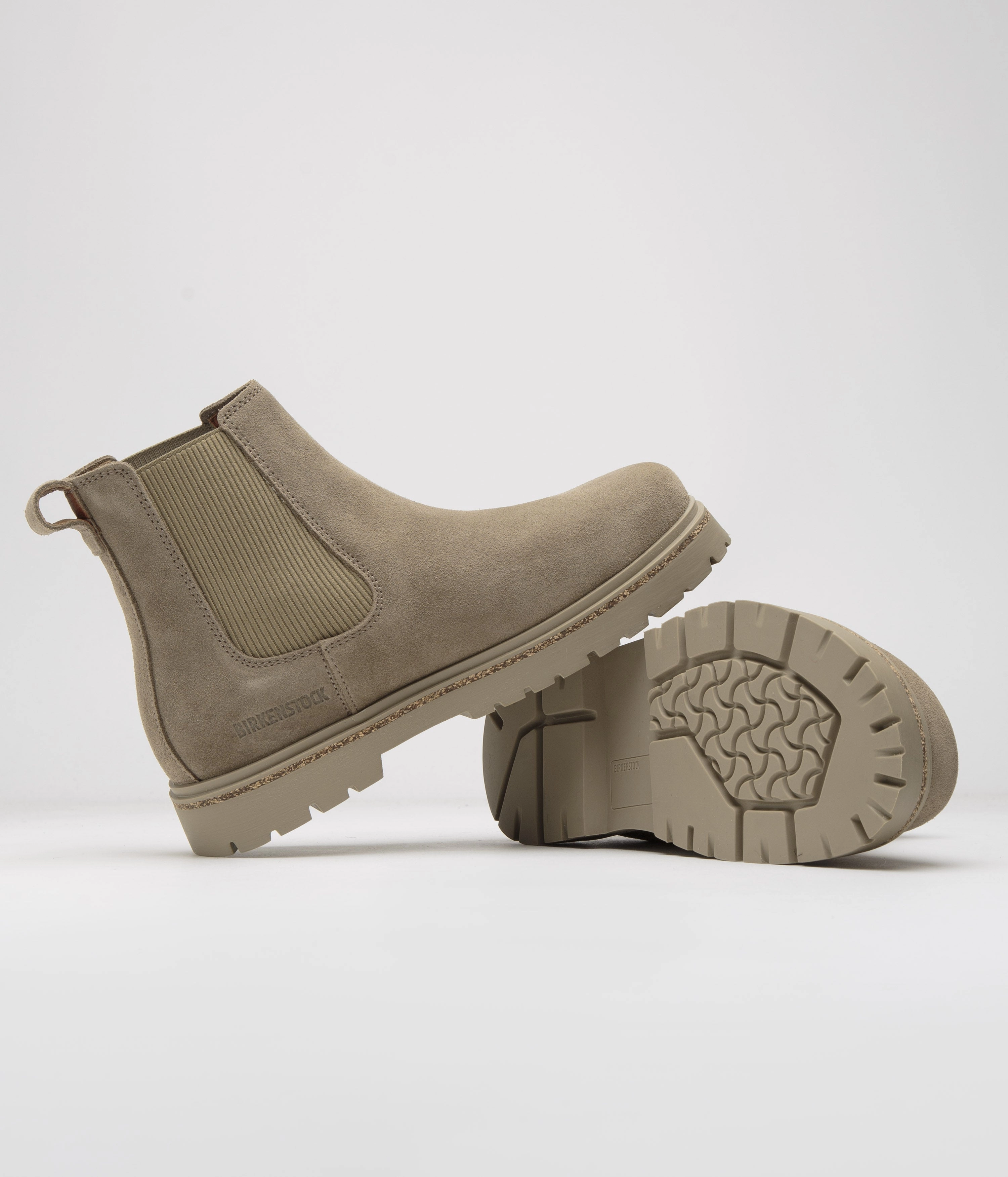 Walk Ready Birkenstock Womens Highwood Slip On Shoes - Taupe