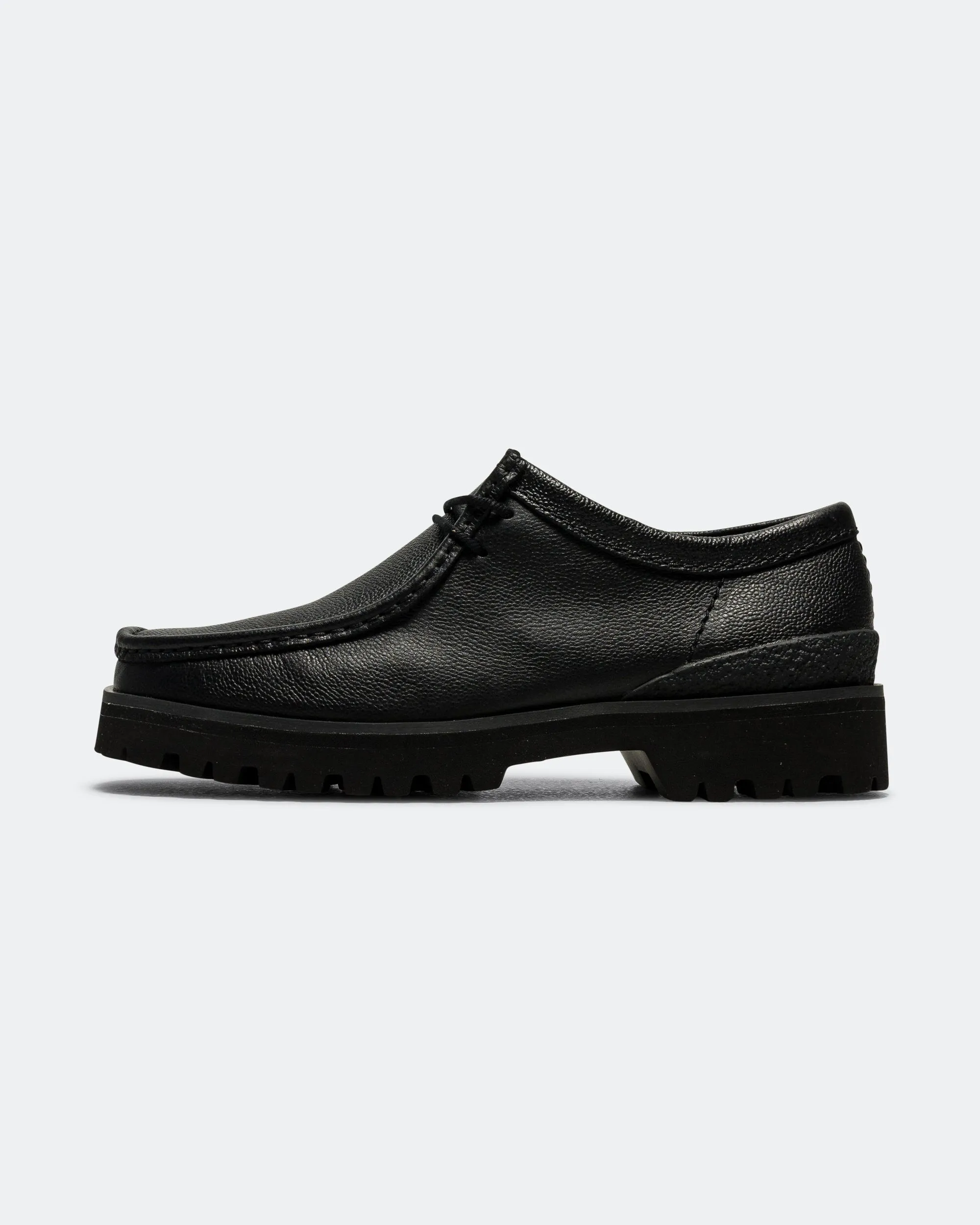 Wallabee Yukon - Black Scotch Grain Stretch Comfort Active Routine