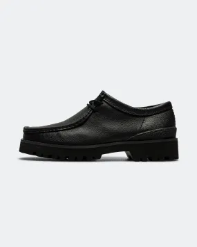 Wallabee Yukon - Black Scotch Grain Stretch Comfort Active Routine