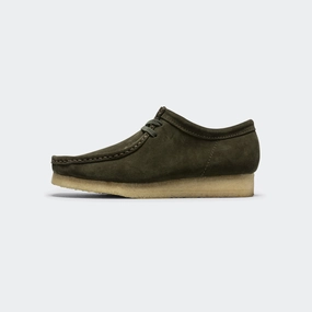 Structured performance Road Fit Wallabee - Forest Green Suede