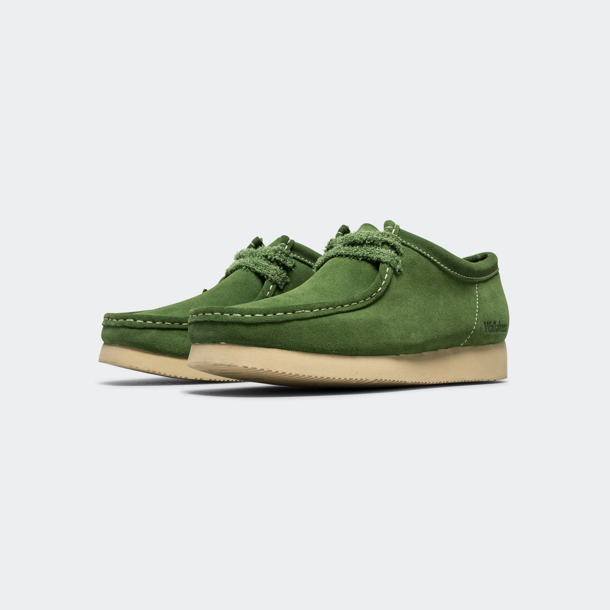 Wallabee - Green Suede Move More