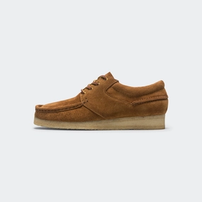 Wallabee Boat - Cola Suede Layered Design Elevated traction