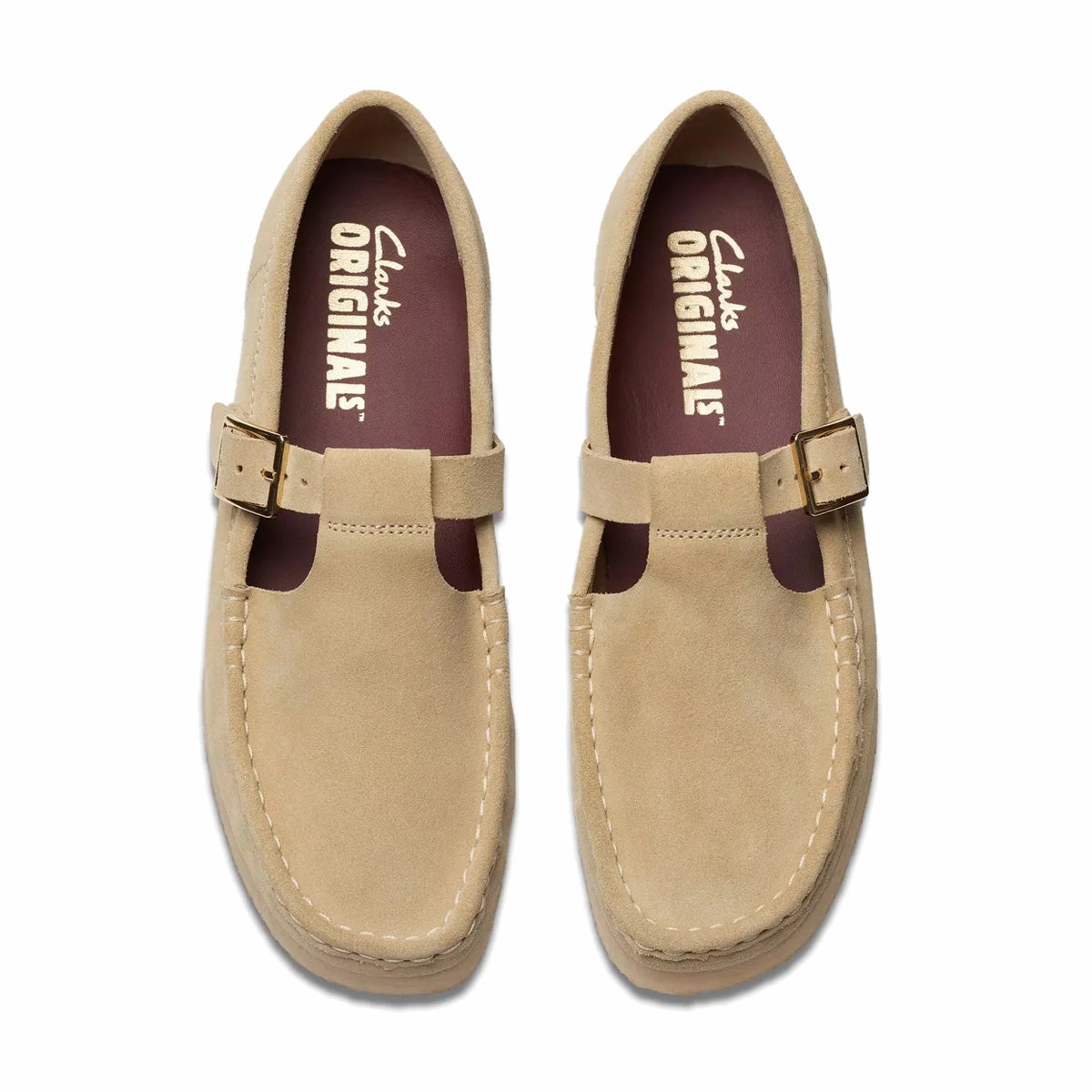 Wallabee T Bar 'Maple Suede' Urban Step-On Move Layer